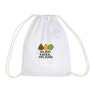 C’est toi... - Sac de sport léger - blanc - Devant