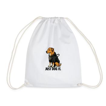 Fais-le chien - Sac de sport léger - blanc - Devant
