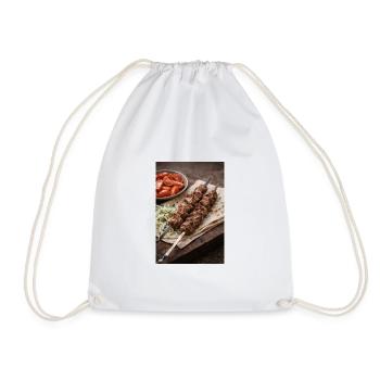 Shashlik - Drawstring Bag - white - Front