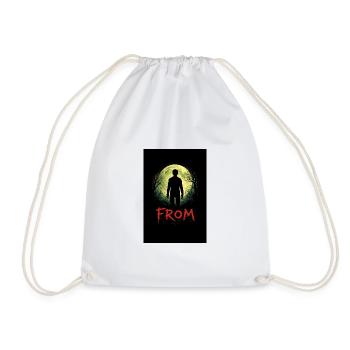 Ombre au clair de lune - Sac de sport léger - blanc - Devant