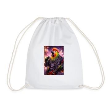 RockyZoo11 - Drawstring Bag - white - Front