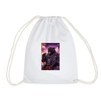 RockyZoo9 - Drawstring Bag - white - Front