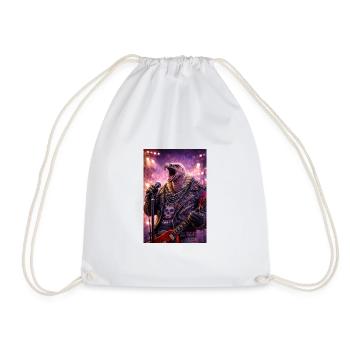 RockyZoo4 - Drawstring Bag - white - Front