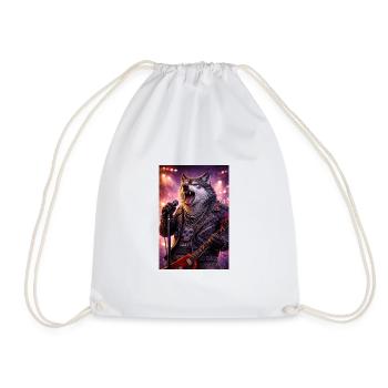 RockyZoo5 - Drawstring Bag - white - Front