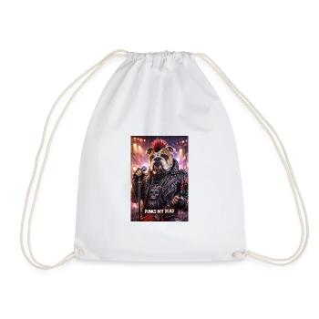 RockyZoo16 - Drawstring Bag - white - Front