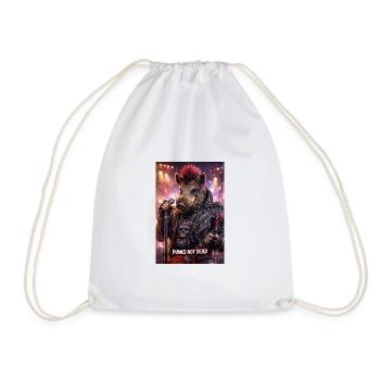 RockyZoo18 - Drawstring Bag - white - Front