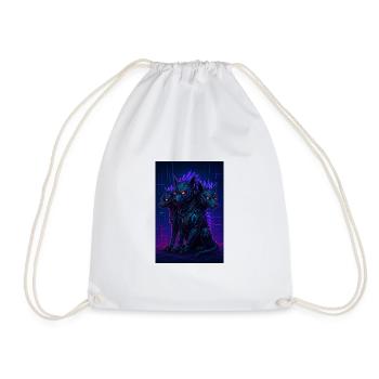 RockyZoo20 - Drawstring Bag - white - Front