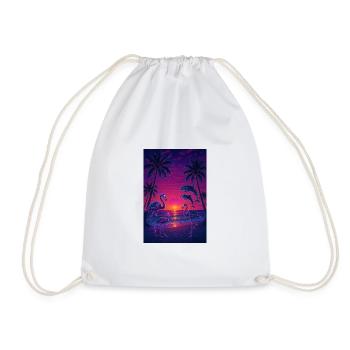 RockyZoo23 - Drawstring Bag - white - Front