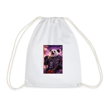 RockyZoo35 - Drawstring Bag - white - Front