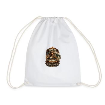 Continue Truckin - Sac de sport léger - blanc - Devant