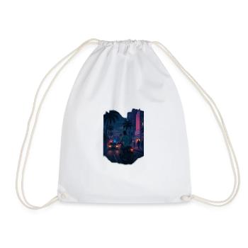 Jeu rétro des années 80 - Sac de sport léger - blanc - Devant