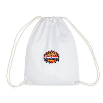 Souvenir de design de voyage en Serbie : vacances dans les Balkans - Sac de sport léger - blanc - Devant