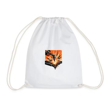 Welder Sparks Metal Industry Work Pride - Drawstring Bag - white - Front