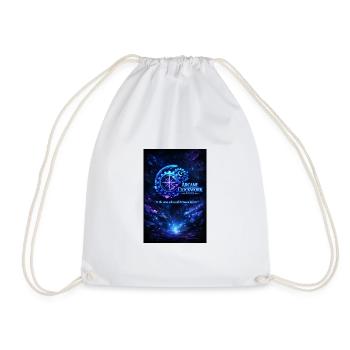 arcane_clockwork_poster_Neon_citate - Drawstring Bag - white - Front