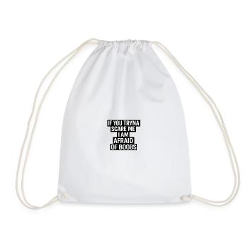 Peur des seins qui disent du thé - Sac de sport léger - blanc - Devant