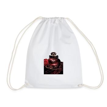 Motif élégant Pafum - Sac de sport léger - blanc - Devant