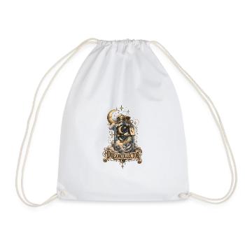 Capture all your dreams and make them come true - Drawstring Bag - white - Front