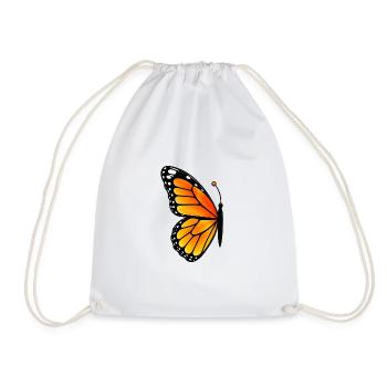 Matching butterfly - left wing  - Turnbeutel - Weiß - Vorne