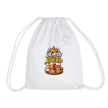 Le Roi de l'Apéro - Sac de sport léger - blanc - Devant