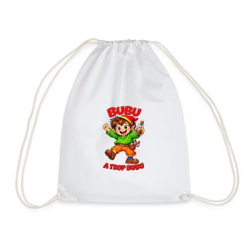 Bubu a trop bubu - Sac de sport léger - blanc - Devant