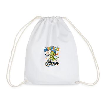 Nachwuchs Ultra - Turnbeutel - Weiß - Vorne
