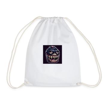 Angy Cupcake 2 - Drawstring Bag - white - Front