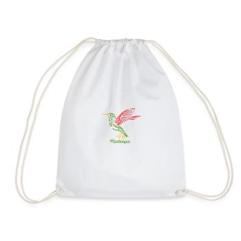 colibri_Martinique - Sac de sport léger - blanc - Devant
