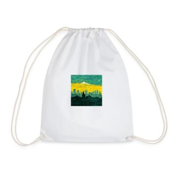 Tokyo by Vincent Van Gogh - Drawstring Bag - white - Front