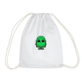 Kawaii Cthulhu - Turnbeutel - Weiß - Vorne