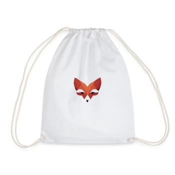 Roter Fuchs - Turnbeutel - Weiß - Vorne