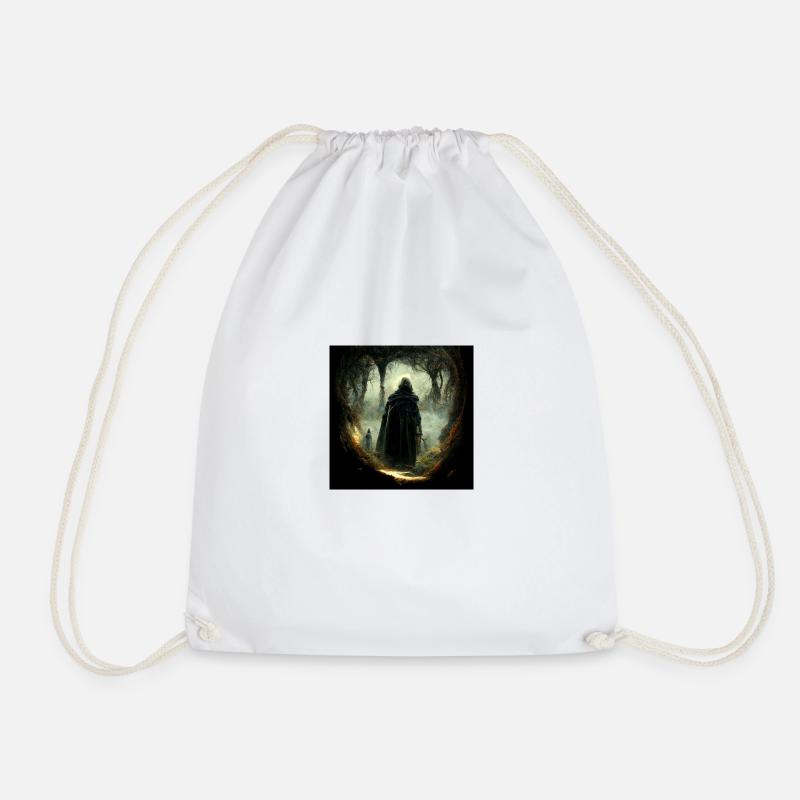 Fantasy - Drawstring Bag - white