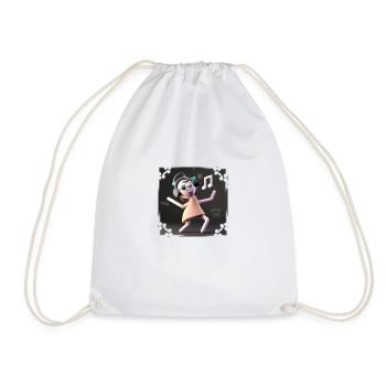 MUSIQUE DRÔLE 14 - Sac de sport léger - blanc - Devant