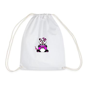Panda du jeu - Sac de sport léger - blanc - Devant
