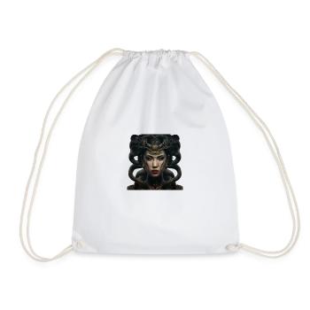 Japanese Medusa - Turnbeutel - Weiß - Vorne