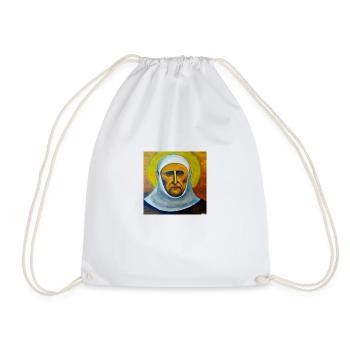 Franziskus von Assisi - Turnbeutel - Weiß - Vorne