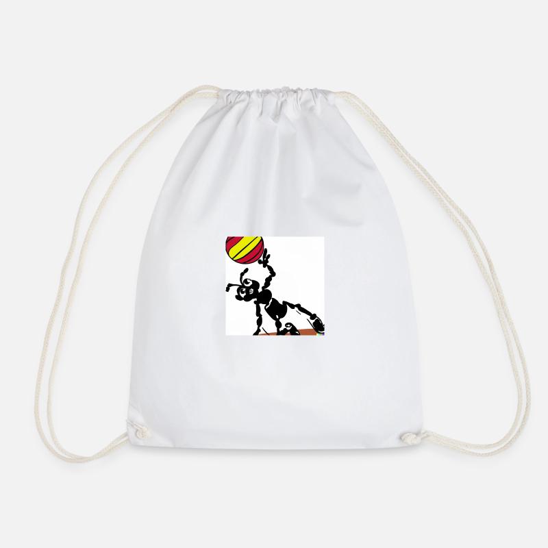 Basketball - Drawstring Bag - white