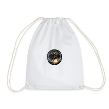 Signe balance - Sac de sport léger - blanc - Devant