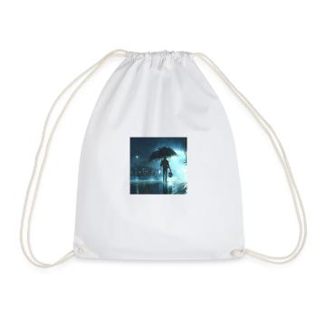 Jour de pluie - Sac de sport léger - blanc - Devant