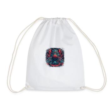 Amoureux des animaux Porc Cochons d’Inde Joke Cadeau - Sac de sport léger - blanc - Devant