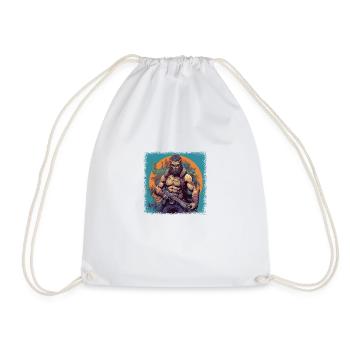Paix mondiale Désarmement geek familial génial - Sac de sport léger - blanc - Devant