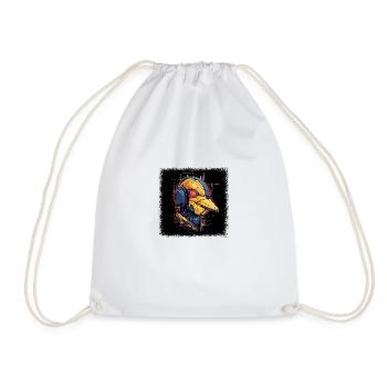 Best Friend Joke Enfants Bien-être Animal 4x4 8 bit - Sac de sport léger - blanc - Devant