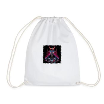 gift mythical creature humor jokes joke present - Drawstring Bag - white - Front