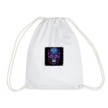 cool dead skull present sayings love gift idea - Turnbeutel - Weiß - Vorne