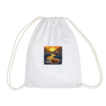 Bever Arms Humor Happy Bobr Beaver Shirts Rodent - Drawstring Bag - white - Front