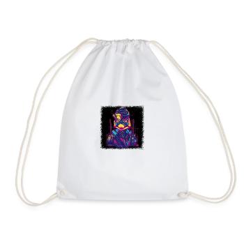 Fun Game Happy Birds Aquatic Bird Joke - Drawstring Bag - white - Front