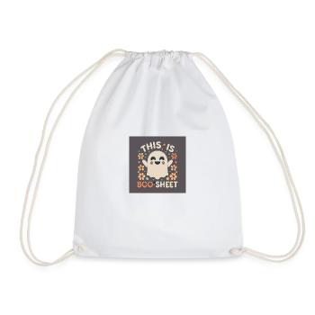 This is Boo Sheet - Turnbeutel - Weiß - Vorne