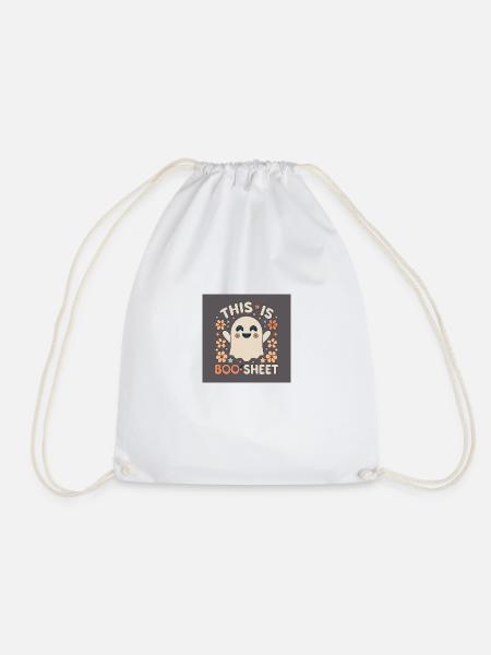 This is Boo Sheet - Turnbeutel - Weiß