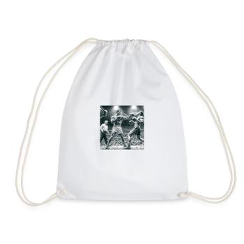 boxe réaliste boxe - Sac de sport léger - blanc - Devant
