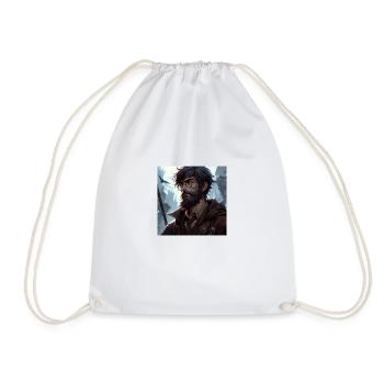 Solitude of Sorcery - Drawstring Bag - white - Front