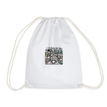 Restez merveilleux - Sac de sport léger - blanc - Devant